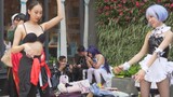 [Chengdu Comic Con] ใช่แล้ว Miss Sister เต้นแบบนี้ข้างซอย Kuanzhai ในย่านหรูหราของย่านธุรกิจที่โตเต็