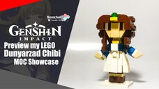 Preview my LEGO Dunyarzad (Loli version) Chibi MOC from Genshin Impact | Somchai Ud