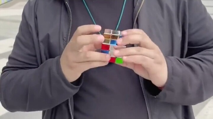He doesn’t just know the Rubik’s Cube; he knows you too.