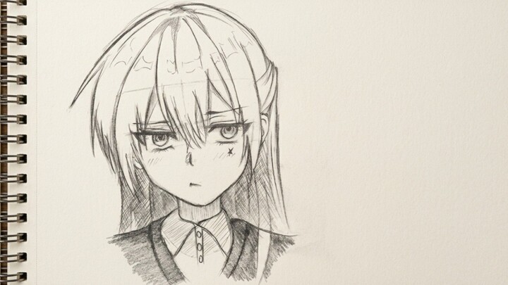 Menggambar anime simple ✍️ Shikimori