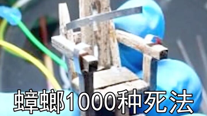 1.000 cara mati ala kecoak [34] Kecoak: Aku nih yang pertama duduk di kursi listrik! Setimpal! #bubu
