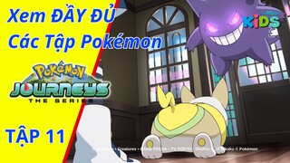 POKEMON JOURNEYS | Tập 11: Koharu, Wanbachi và cả Gangar nữa! | tvBlue KIDS | Lồng Tiếng Việt