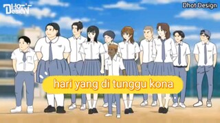 animasi lucu ngakak- kona dan geng 4G ketua mos