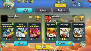 Legacy Duo: WHAT IF WE USE GOD MODE DRAGONS ON ARENA!!!! | Dragon City 2019 |