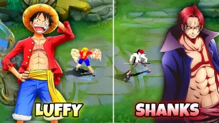 Luffy & Shanks Skin Comparison in Mobile Legends!
