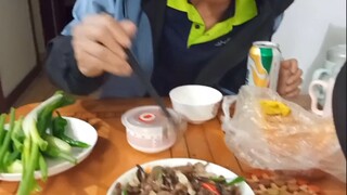 This mushroom was eaten a bit too hastily.