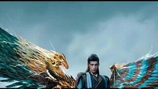The Gold Devouring Sword can only be used three times. Han Li left the Han family with a "family-des