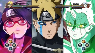 Kekuatan Penuh TIMESKIP BORUTO, SARADA & MITSUKI! | Naruto Storm 4 MOD