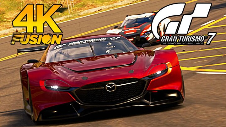 【4K 60P】GT Racing 7! The real power of PS5! Real machine screen!
