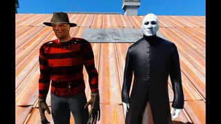 GTA 5 - Freddy Krueger chiến Pinhead (Ác mộng bóng đêm và Ma đinh) | GHTG