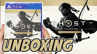 Ghost of Tsushima Director's Cut (PS4) Unboxing