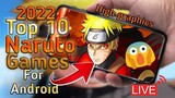 Top 10 Naruto Games With High Graphics For Android 😱
