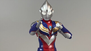 Repair wash version second issue! Domestic Ko wd Ultraman Tiga real bone sculpture composite shf rep