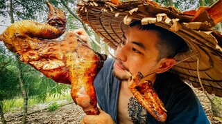 Ẩm Thực Lương Sơn Bạc - Gà Ăn Mày - BBQ Chicken - Survival Cooking / P4