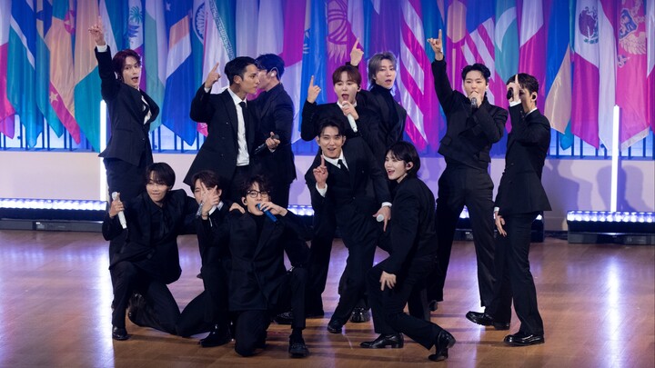 【SEVENTEEN】Thành tựu mới, ca hát và nhảy múa trong bộ vest tại trụ sở UNESCO
