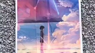 kimi no nawa in  japan newspaper