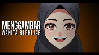 Menggambar Wanita Berhijab lagi