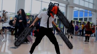 Mẹ ơi, cosplay Chainsaw Man siêu đỉnh