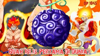 Bocoran One Piece 1045, Buah Iblis Luffy Adalah Buah Iblis Pertama di Dunia?