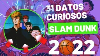 CURIOSIDADES de SLAM DUNK - 🏀 TAKEIKO INOUE - TOEI ANIMATION - 🇯🇵 2022