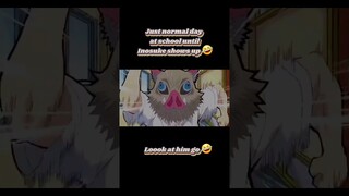 Inosuke being chaotic 🤣 | Funny Demon Slayer moments
