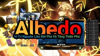 Albedo: Chia Sẻ Hướng Dẫn Vị Trí Chi Tiết Nguyên Liệu Đột Phá Và Tăng Thiên Phú - Genshin Impact