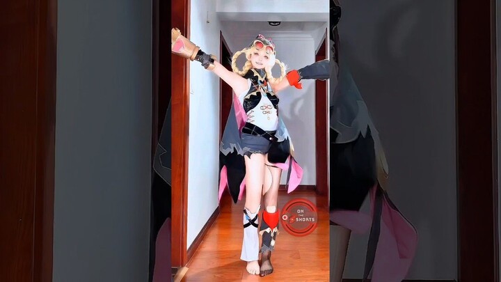 Jahoda Cute Dance  Genshin Impact Cosplay #shorts