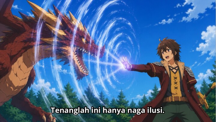 Koko Wa Ore Ni Makasete Episode 3 - Lock Vs Naga Ilusi !!!