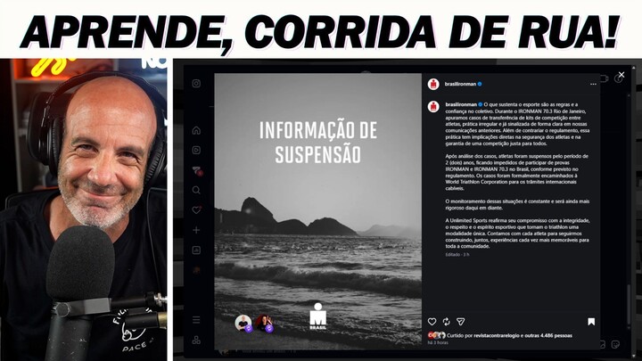 O EXEMPLO do IRONMAN que a CORRIDA DE RUA PRECISA SEGUIR