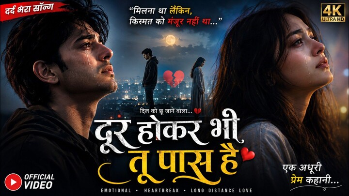 दूर होकर भी तू पास है 💔 | अधूरी मोहब्बत | Emotional Heartbreak Song | Sad Love Song 2026