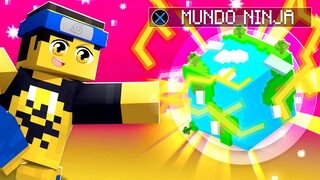 JOGANDO MINECRAFT NO MODO NINJA! *Naruto*