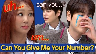 [Knowing Bros] The Sad Story of Kyuhyun Got Hurt Because Hyolyn Didn't Give Him Her Phone Number😂📞