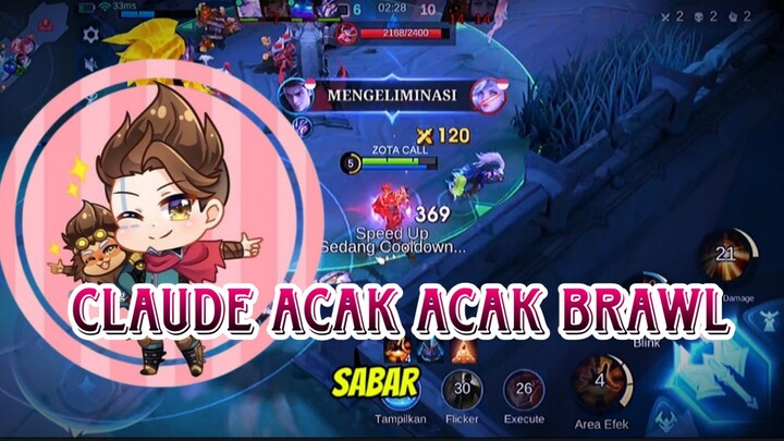 CLAUDE ACAK ACAK BRAWL