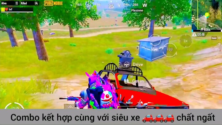 Combo kết hợp cuối cùng cùng với siêu xe