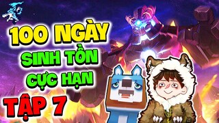 Siro 100 Ngày Mini World Sinh Tồn Cực Hạn Tập 7: Con Lu Hay Con Bò Thông Minh Hơn? Cách Cày Ruộng
