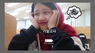 daily vlog // ôn thi cuối kì