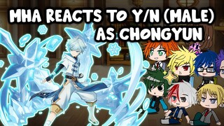 MHA/BNHA Reacts to y/n as Chongyun (Male) (Genshin Impact) || Gacha Club || Part 27