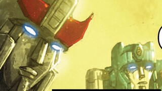 [Comic Commentary] Optimus Prime becomes a dragon tamer and subdues the runaway Grimlock! The Sark G