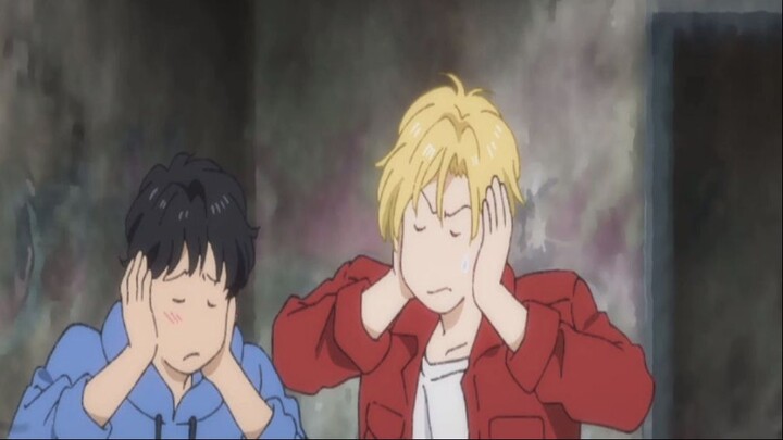 Ash and Eiji acting like a couple ♥ ♥
