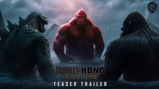 GODZILLA x KONG: The New Empire - First Trailer (2024) Warner Bros