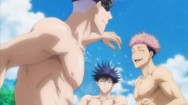 jujutsu kaisen episode liburan dipantai