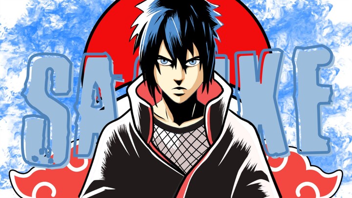 HOW TO DRAW SASUKE?? IT'S SO EASY!!!