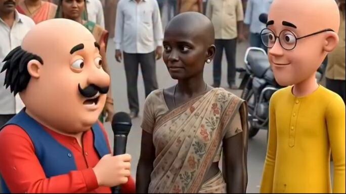 Indian cartoon
