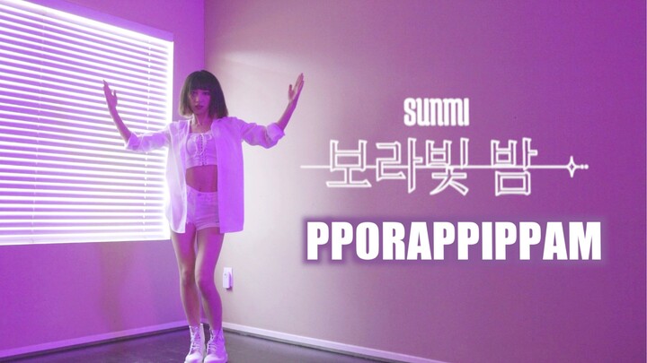 再次被李老师翻牌！宣美新曲紫光夜 'pporappippam' 全曲翻跳｜四套换装 菠萝冰棒| 李跳跳