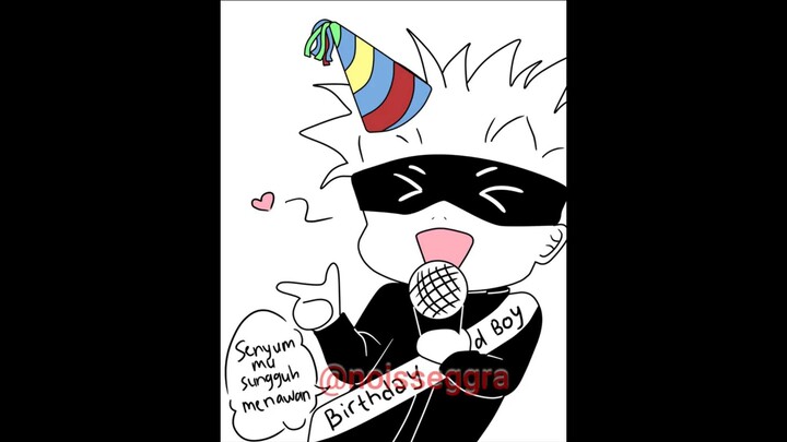 Selamat ulang tahun Gojo-Sensei