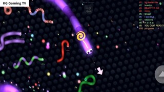 Slither.io A.I. 100,000+ Score Epic Slitherio Gameplay #74 4