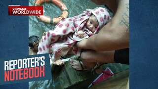 Sanggol, nailigtas sa kasagsagan ng pananalasa ng Bagyong Carina! | Reporter's Notebook