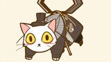 [Buku Harian Kuil Dali] Wallpaper Animasi Kucing! Saya menangkap rakun besar