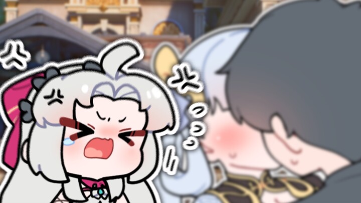 【鸣潮小剧场】和汐汐接吻被小土豆看到了！