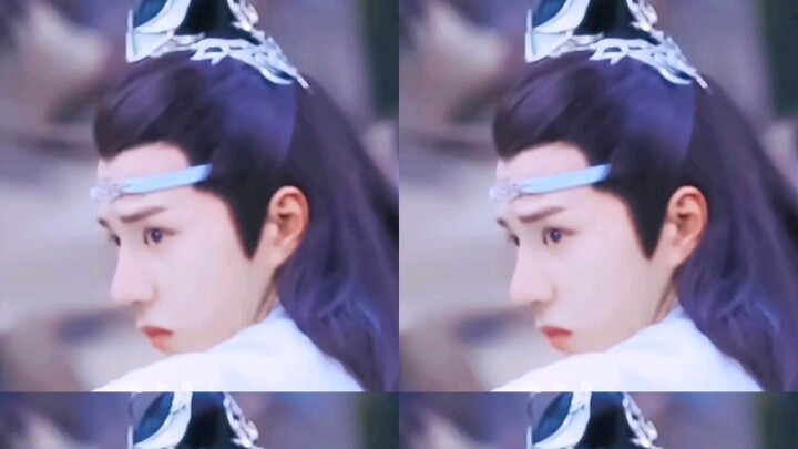 【وانغ ييبو】حجم عيني وانغ ييباو يعتمد على المدى الذي يريد أن يفتحهما فيه~